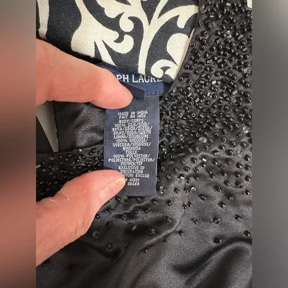 Ralph Lauren blue label pageant holiday dress 8 - Picture 6 of 10